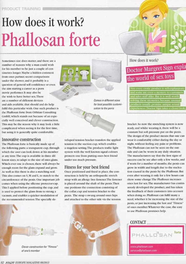 phallosan in the media